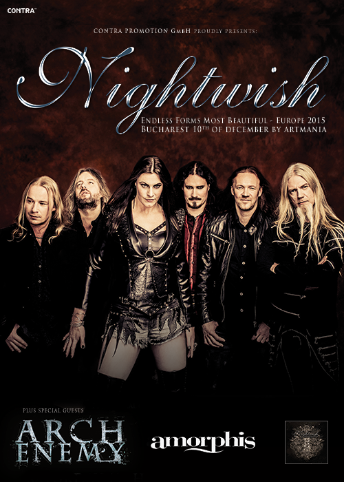 Program si reguli de acces pentru concertul Nightwish, Arch Enemyy si Amorphis de la Romexpo